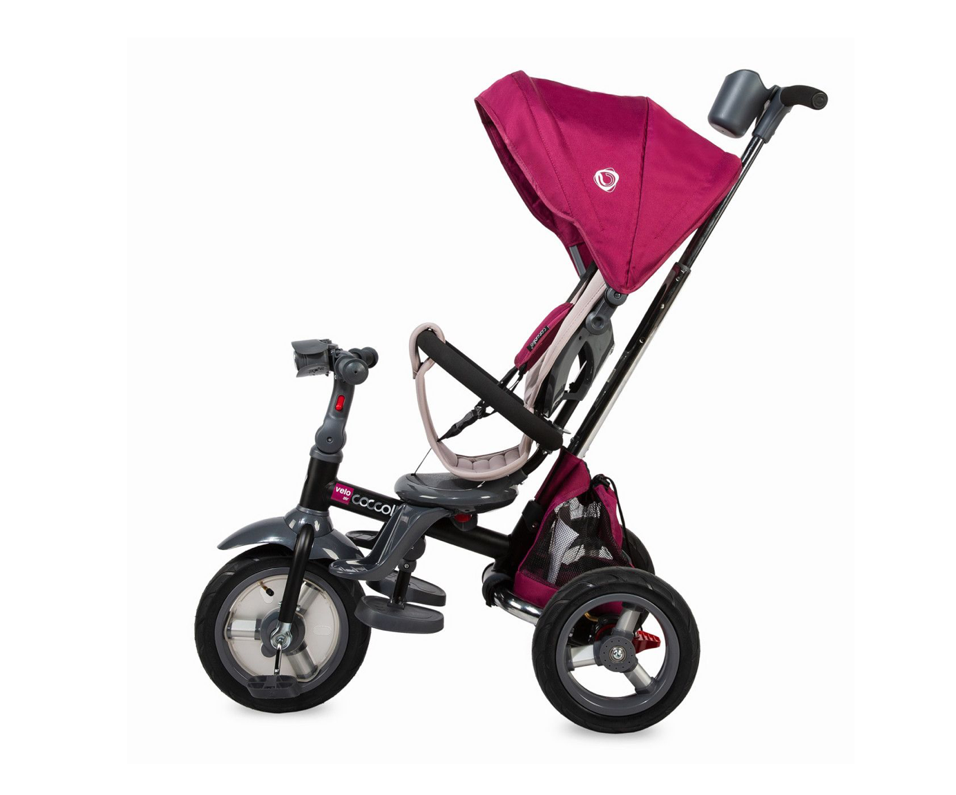 Coccolle Tricicleta multifunctionala 4in1 cu sezut reversibil Velo Air Violet