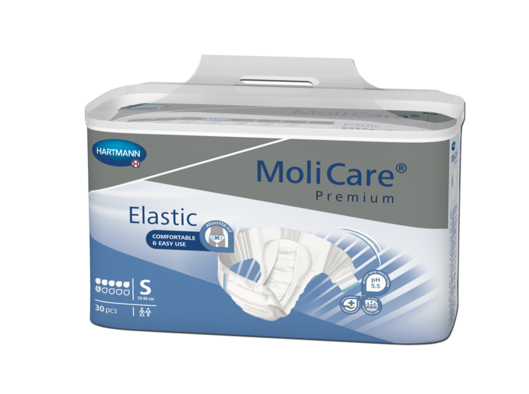 Scutece adulti 6 picaturi S 30buc Molicare Premium Elastic