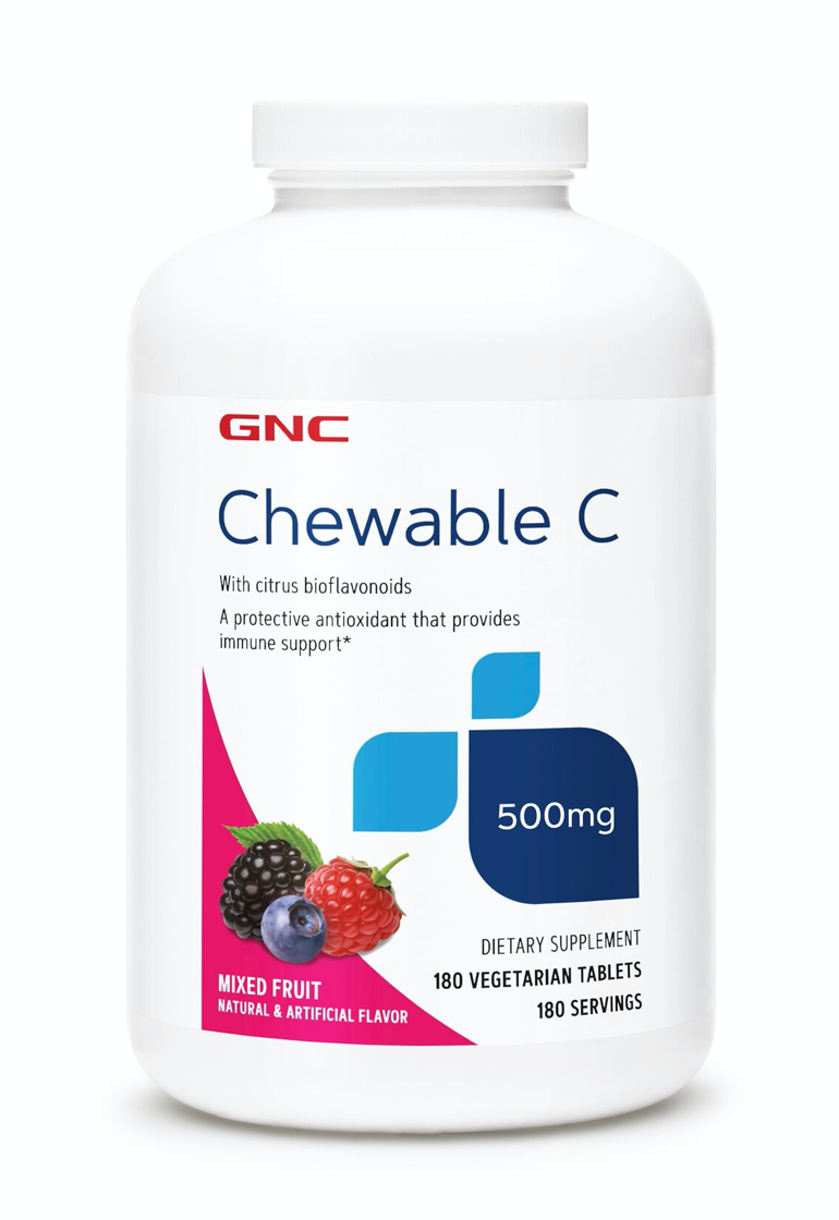 GNC - Chewable C 500mg 180tb
