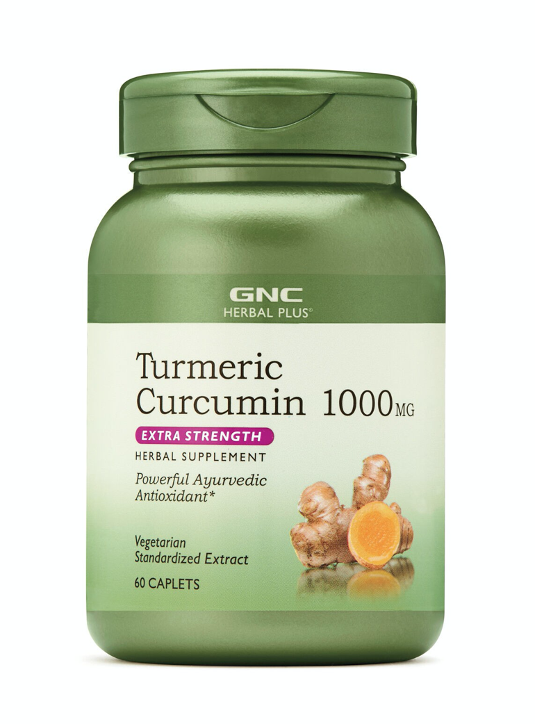 GNC - Herbal Plus Turmeric Curcumin 1000mg 60tb