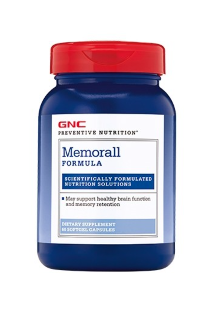 GNC - Preventive Nutrition Memorall Formula Pentru Sustinerea Memoriei 60cps