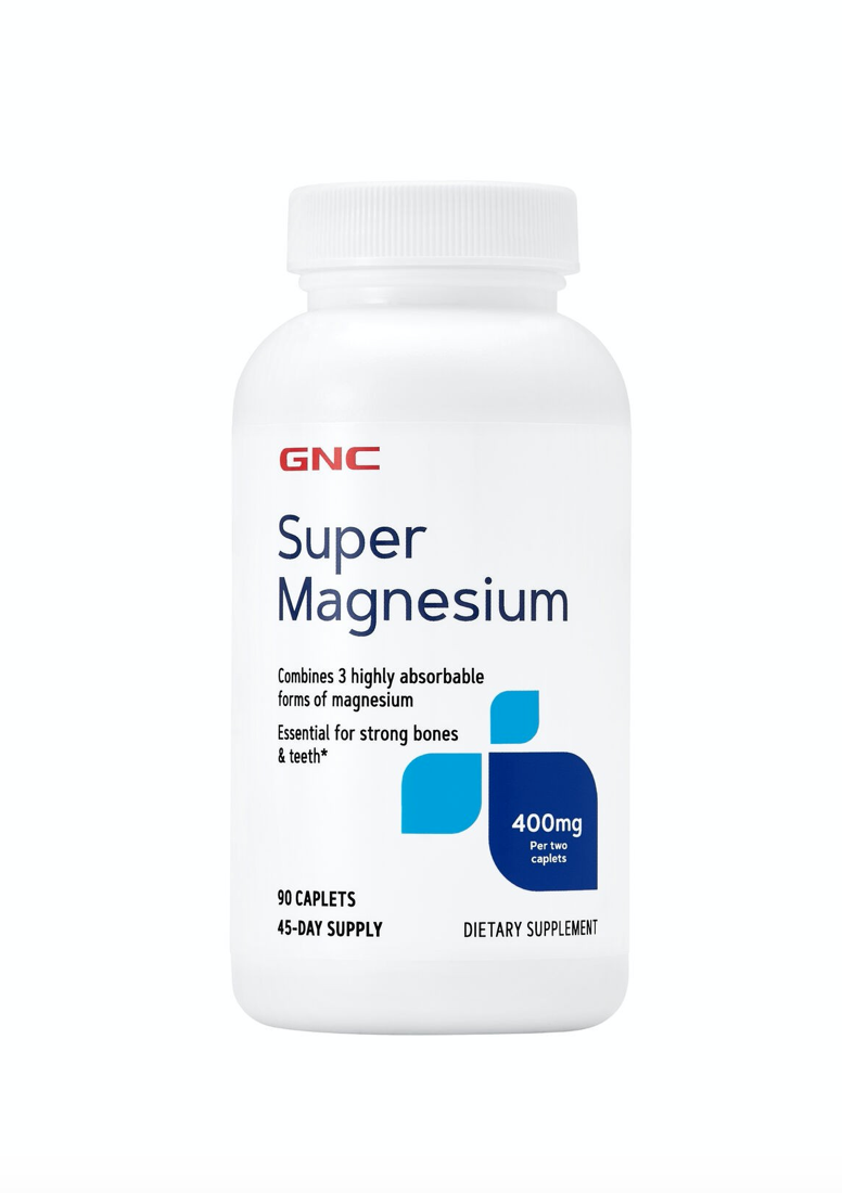 GNC - Super Magnesium 400mg 90tb