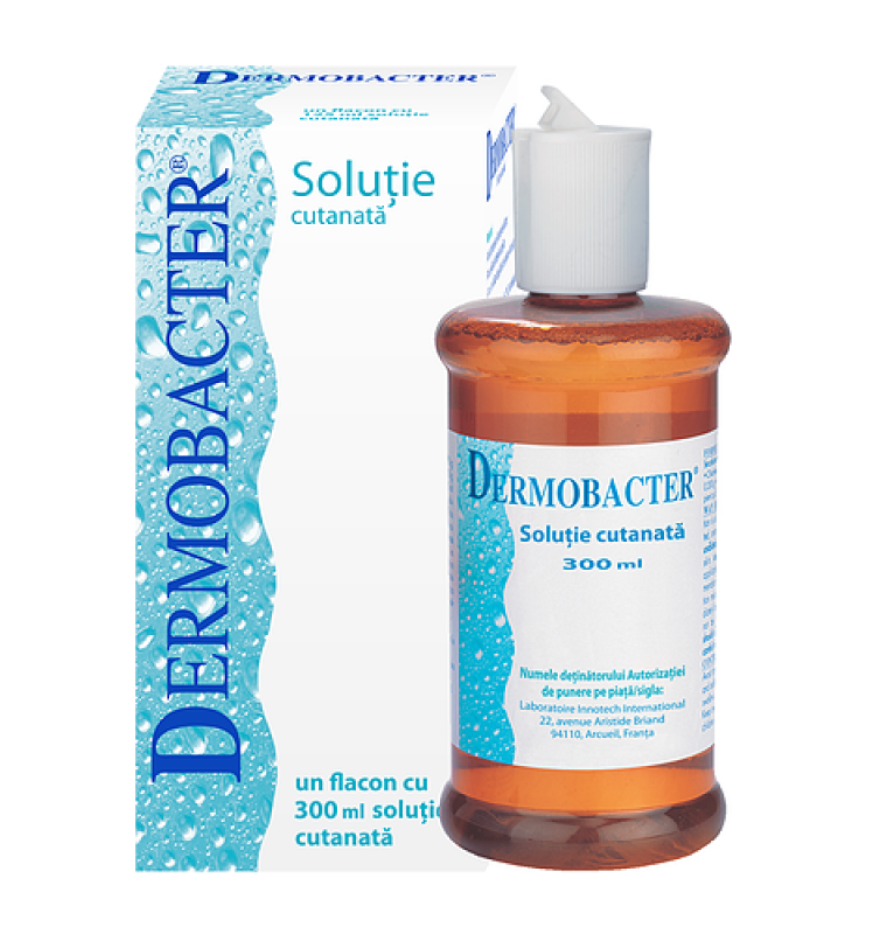 Dermobacter® solutie cutanata 300 ml