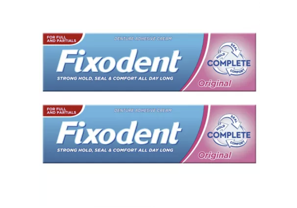 Fixodent - Original Complet crema adeziva 47g duo pack