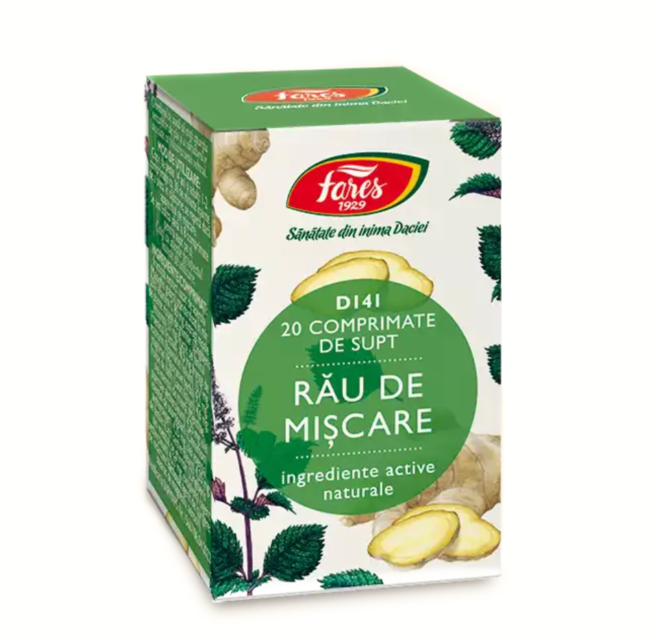 Fares - Rau de miscare D141 20compr.