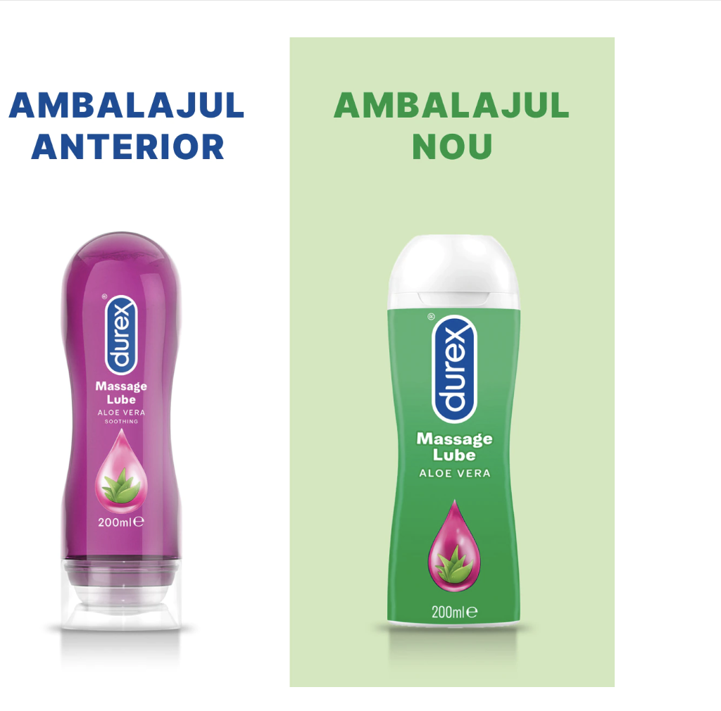 Durex - Massage Aloe Vera lubrifiant 200ml