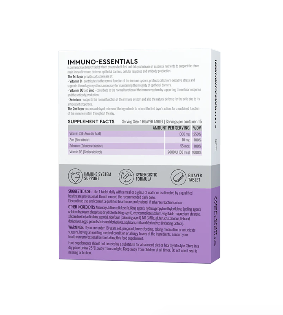 Immuno-Essentials Good Routine, 15 comprimate dublu-strat, Secom