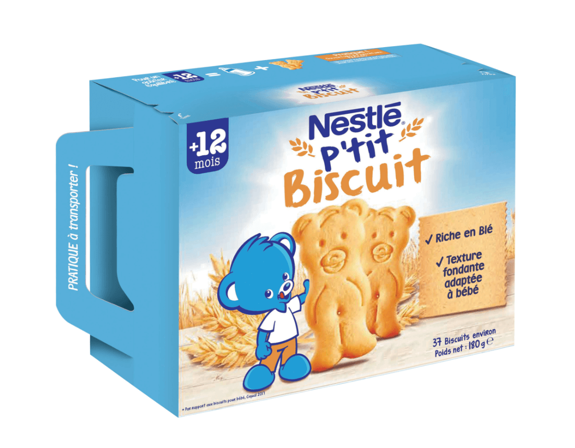 Nestle - P'tit biscuit 180g 
