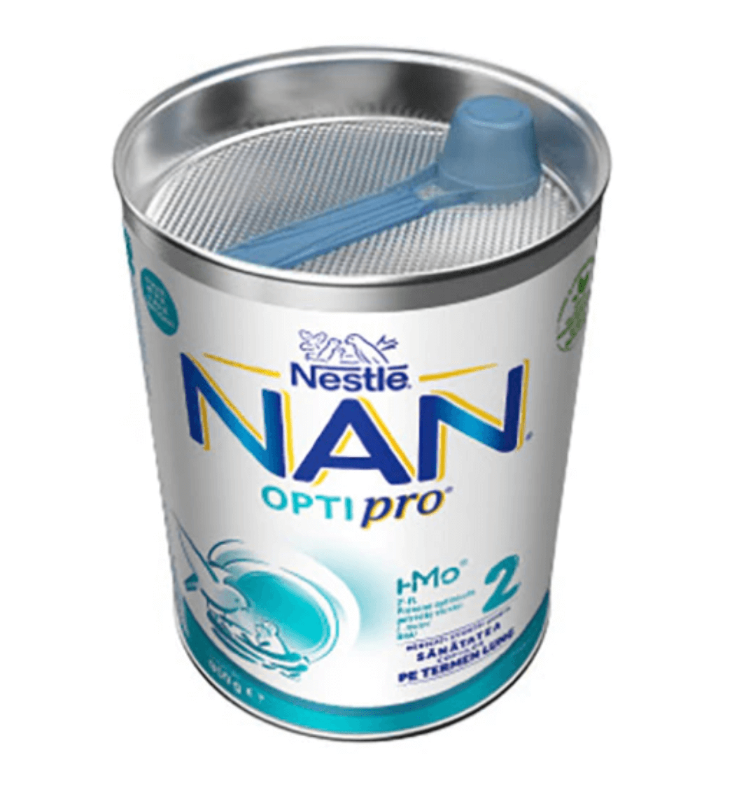 Nestle - Nan 2 Optipro HMO lapte praf pentru copii de la 6 luni 800g