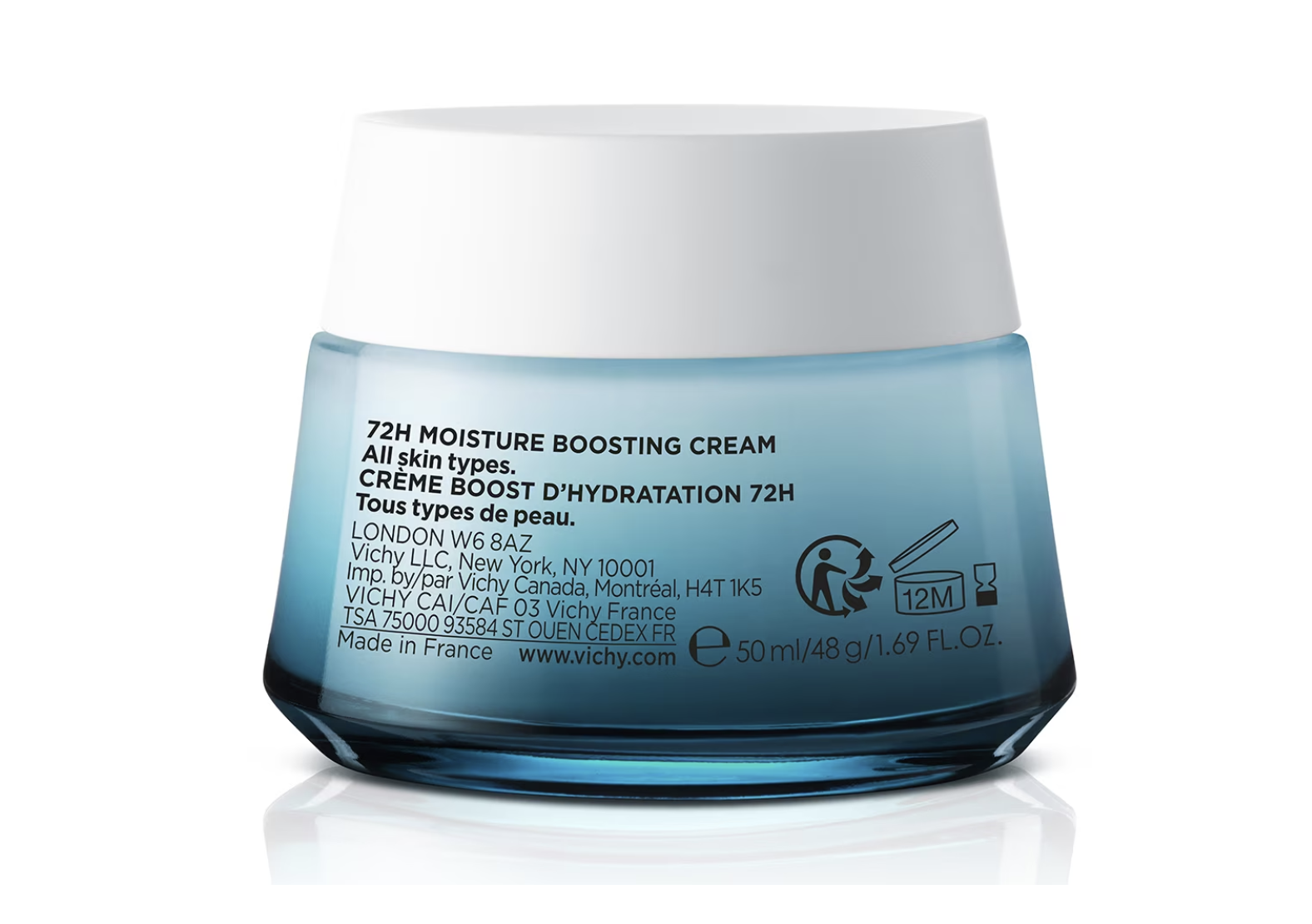 Mineral 89 crema intens hidratanta 72h toate tipurile de ten, 50ml, Vichy