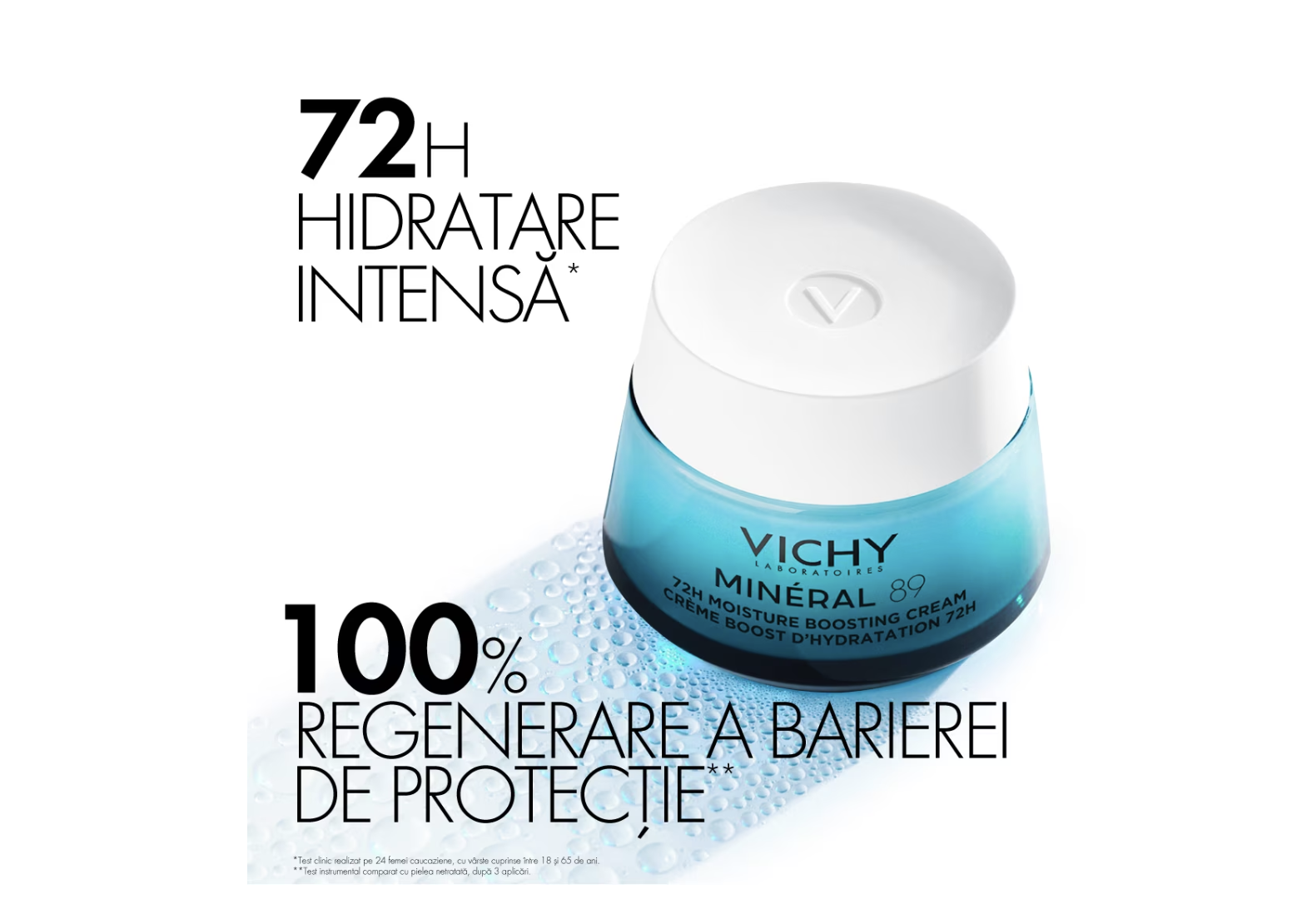Mineral 89 crema intens hidratanta 72h toate tipurile de ten, 50ml, Vichy