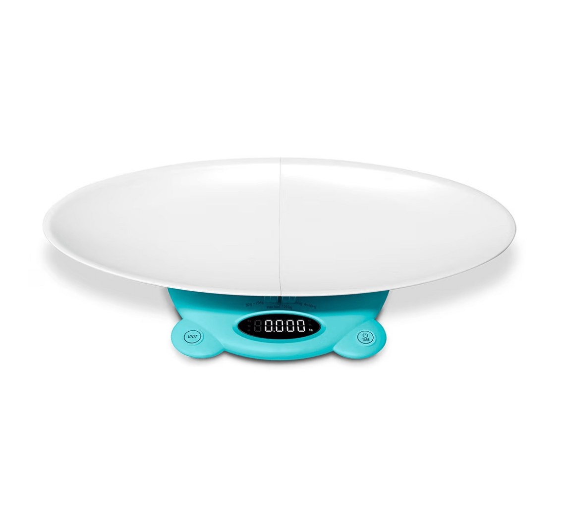 Vitammy - Babycinno cantar electronic 4 in 1 pentru nou-nascut si adulti maxim 120kg turcoaz