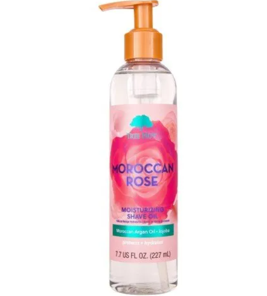Moisturizing Shave Oil Moroccan Rose Tree Hut Bare, 227 ml, GNC