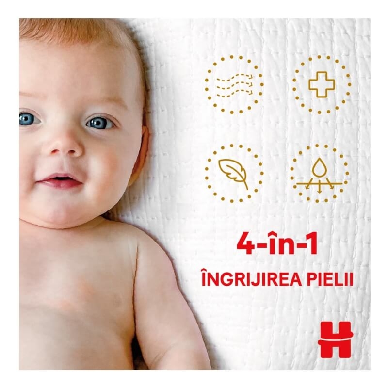 Scutece Extra Care, Nr.5, 11-25 kg, 50 buc, Huggies