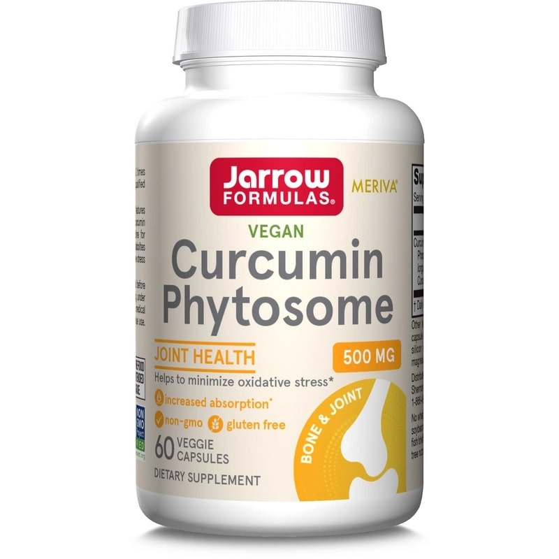 Curcumin Phytosome Jarrow Formulas, 60 capsule vegetale, Secom