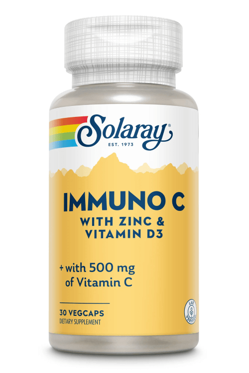 Immuno C cu Zinc si vitamina D3, Solaray, 30 capsule, Secom 