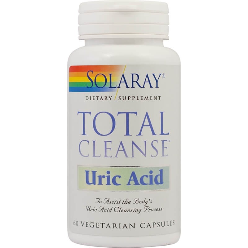 Total Cleanse Uric Acid Solaray, 60 capsule, Secom