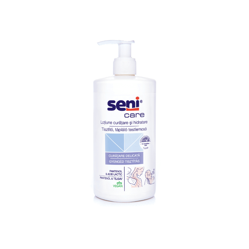 Lotiune curatare si hidratare, Care,  500ml, Seni