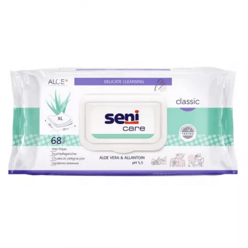 Servetele Umede Care, 68 Buc, Seni