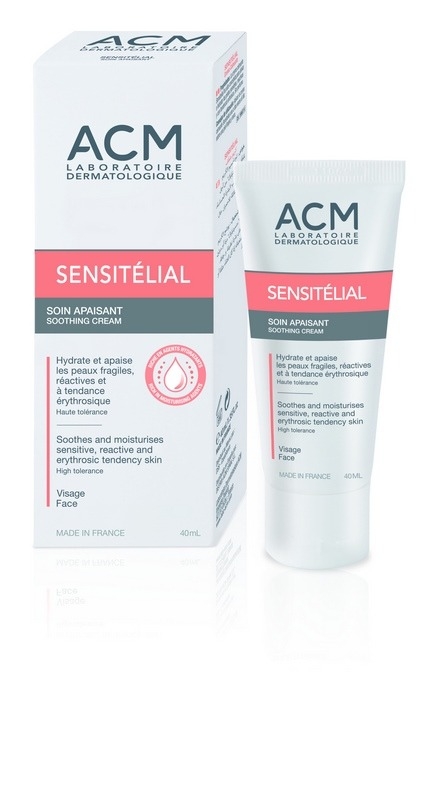Crema calmanta Sensitelial, 40 ml, Acm