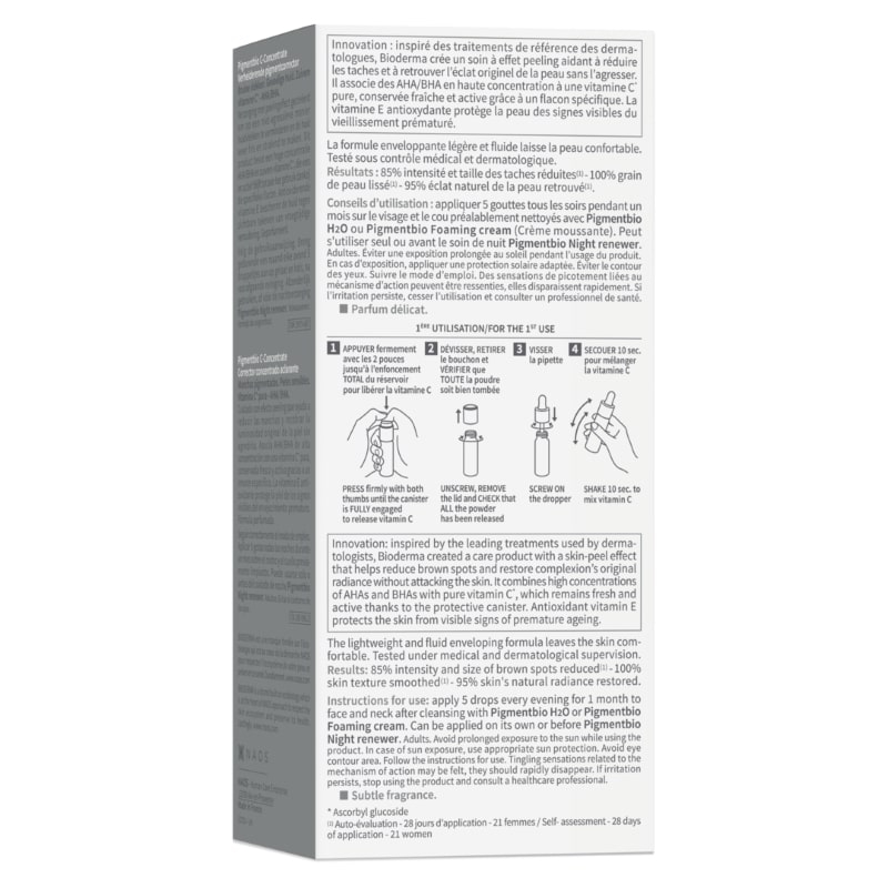 Ser concentrat cu vitamina C Pigmentbio, 15 ml, Bioderma