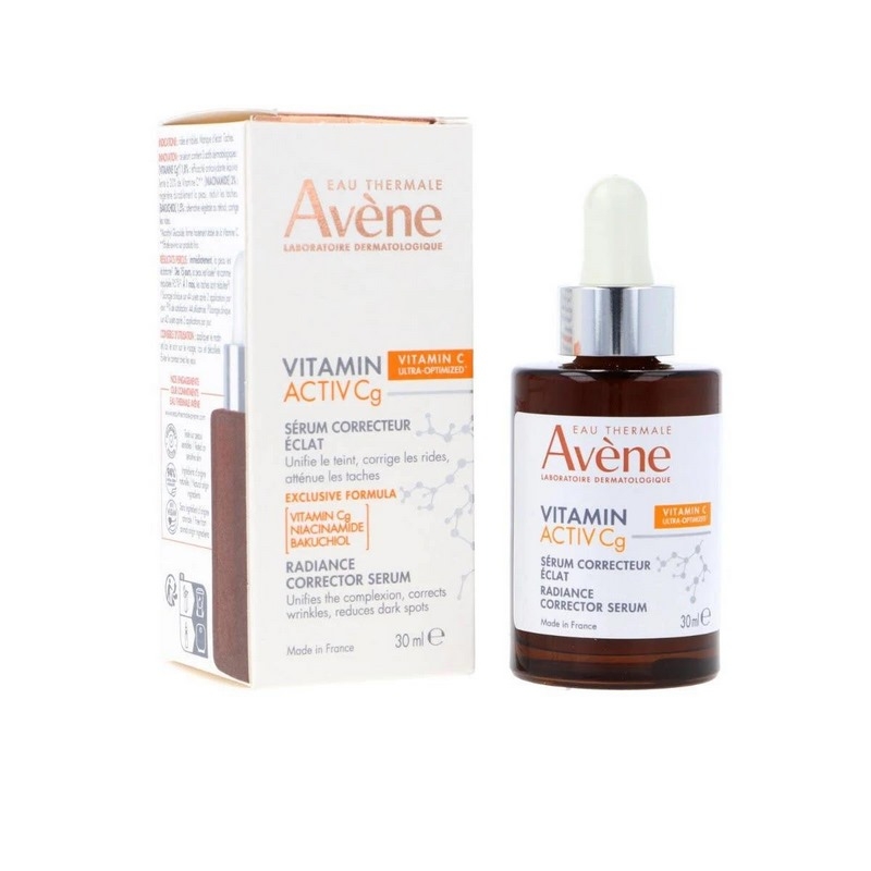 Ser corector cu efect de luminozitate Vitamin Activ Cg, 30 ml, Avene