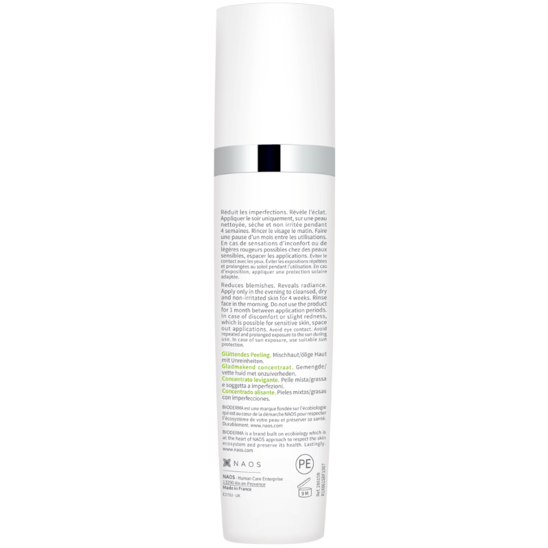 Ser cu efect de peeling Sebium, 40 ml, Bioderma