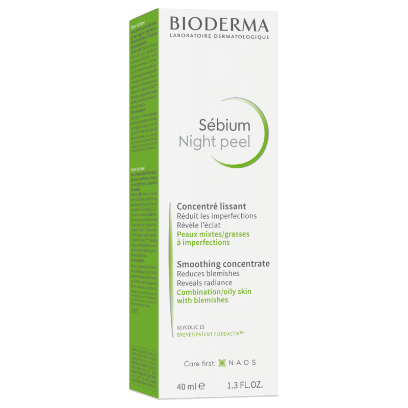 Ser cu efect de peeling Sebium, 40 ml, Bioderma