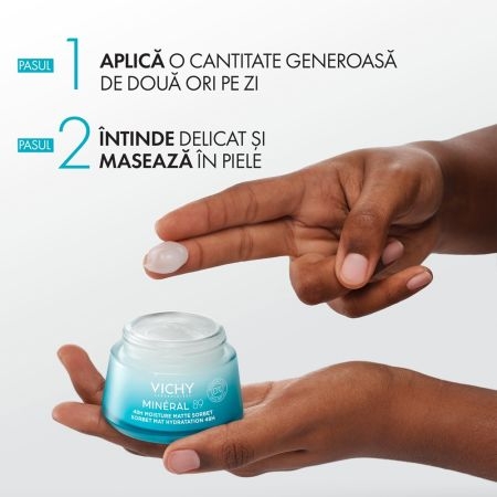 Crema hidratanta si matifianta Mineral 89, 50 ml