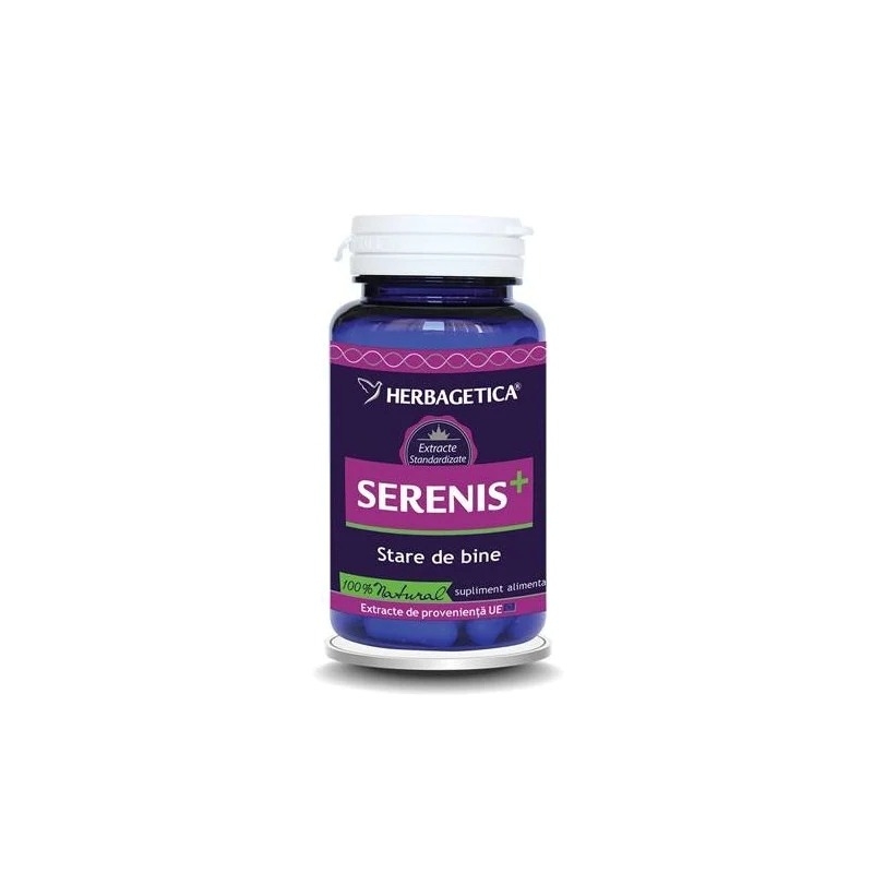 Serenis+, 60 capsule, Herbagetica