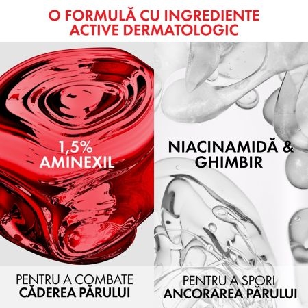 Serum capilar cu efect de regenerare Dercos Aminexil Clinical R.E.G.E.N. Booster, 90 ml, Vichy