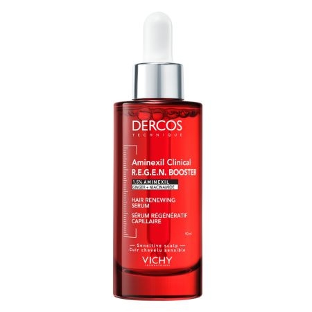 Serum capilar cu efect de regenerare Dercos Aminexil Clinical R.E.G.E.N. Booster, 90 ml, Vichy