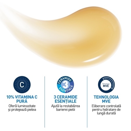 Serum cu vitamina C Skin Renewing, 30 ml, Cerave Serum cu vitamina C Skin Renewing, 30 ml, Cerave