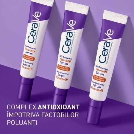 Serum cu vitamina C Skin Renewing, 30 ml, Cerave Serum cu vitamina C Skin Renewing, 30 ml, Cerave