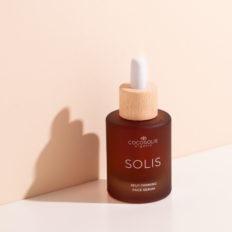 Serum de fata autobronzant Self-Tanning Face Serum, 50 ml, Cocosolis