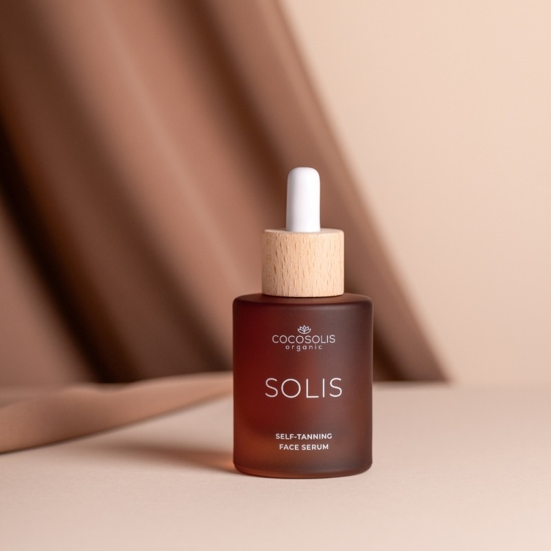 Serum de fata autobronzant Self-Tanning Face Serum, 50 ml, Cocosolis