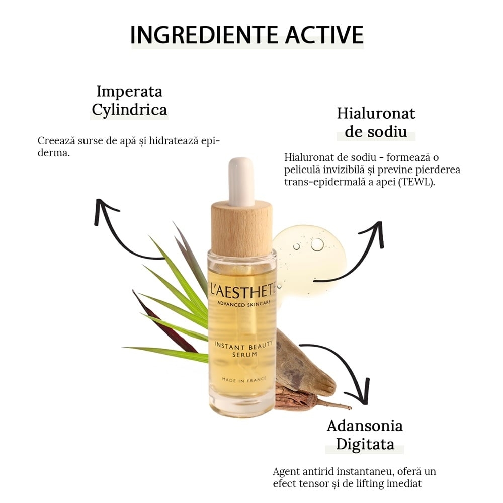 Serum Instant Beauty, 30 ml, L’Aesthete