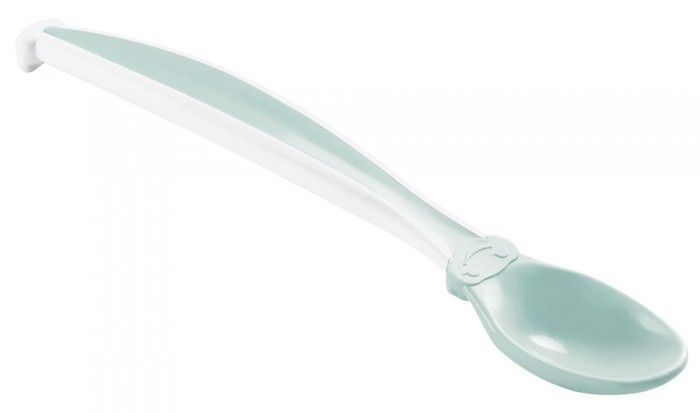 Set 2 lingurite cu varf moale Thermobaby-Celadon green