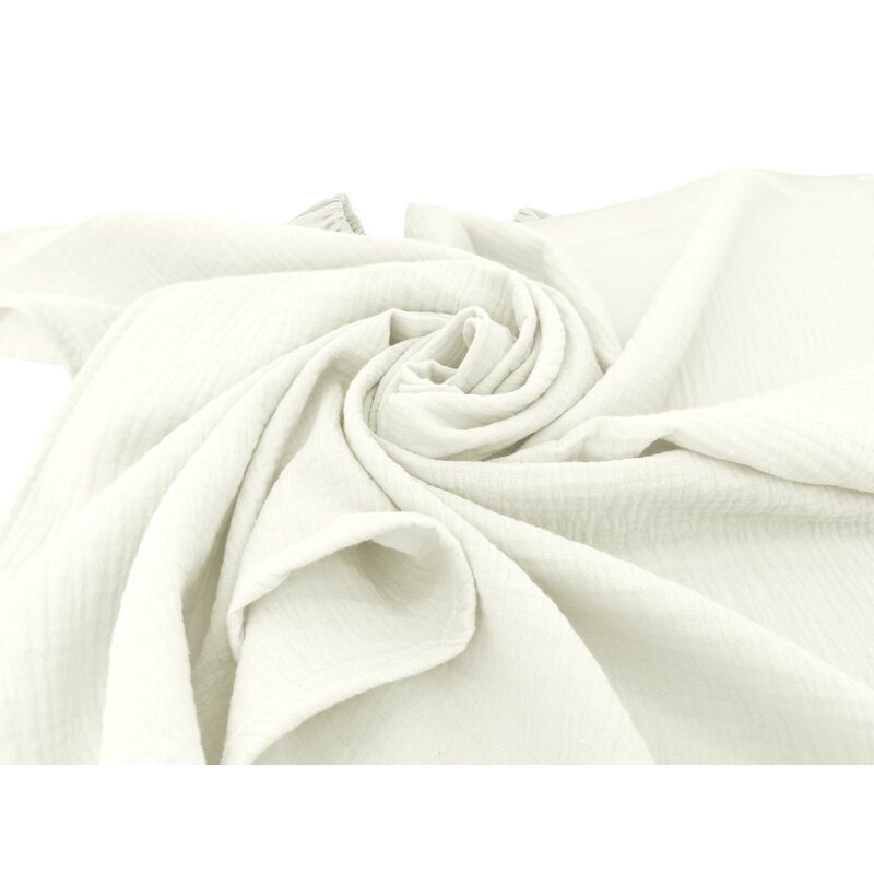 Set 2 museline, MimiNu, Multifunctionale, Din bumbac certificat Oeko Tex Standard 100, Ideale pentru infasat, 80x80 cm, Warm beige and Cream