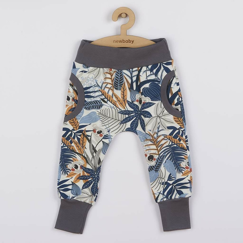 Set 2 piese: body cu maneca lunga, pantaloni, Marime 56, Din bumbac 100%, New Baby, Rebel Graphite
