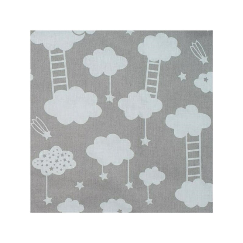 Set 3 piese, New Baby, Luxury, Baby Nest cu doua fete, Cu paturica si pernuta in forma de inima, Minky Heart Cloud