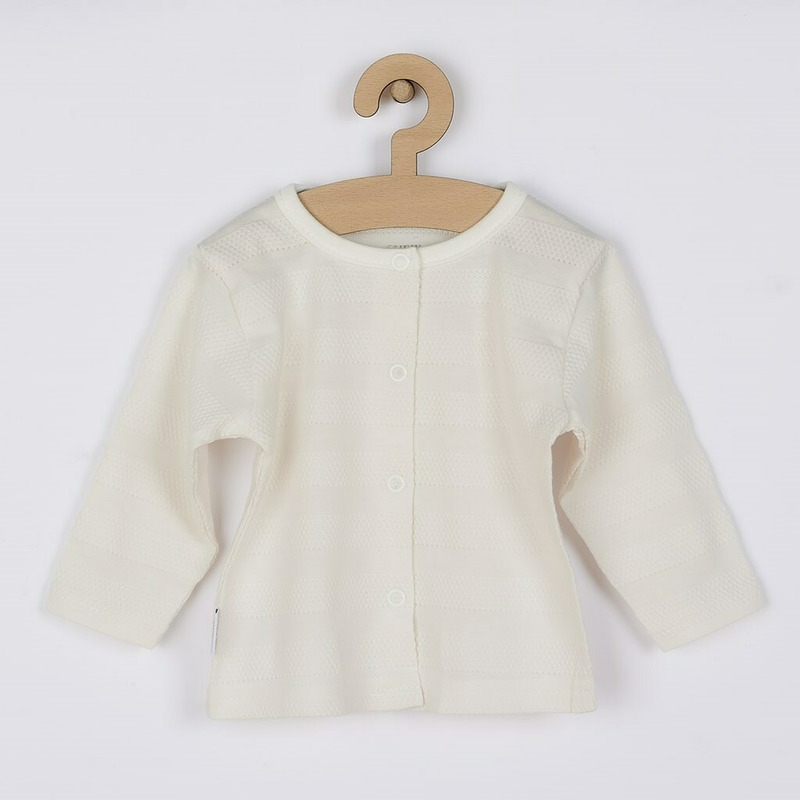 Set 4 piese: bluza, body cu maneca lunga, salopeta fara maneci, caciulita, Marime 56, Din bumbac 100%, New Baby, Sweet Bear Beige
