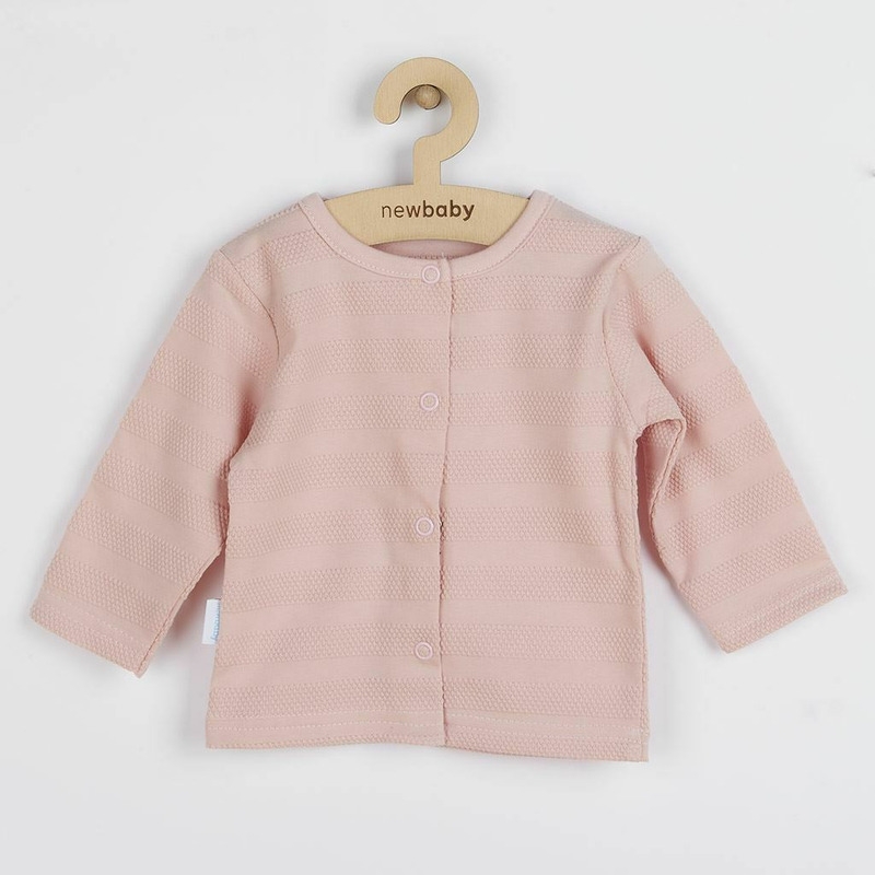 Set 7 piese: body cu maneca lunga, bluza, pantalonasi cu botosei, salopeta fara maneci, caciulita, manusi, botosei, Marime 56, Din bumbac 100%, New Baby, I am Pink