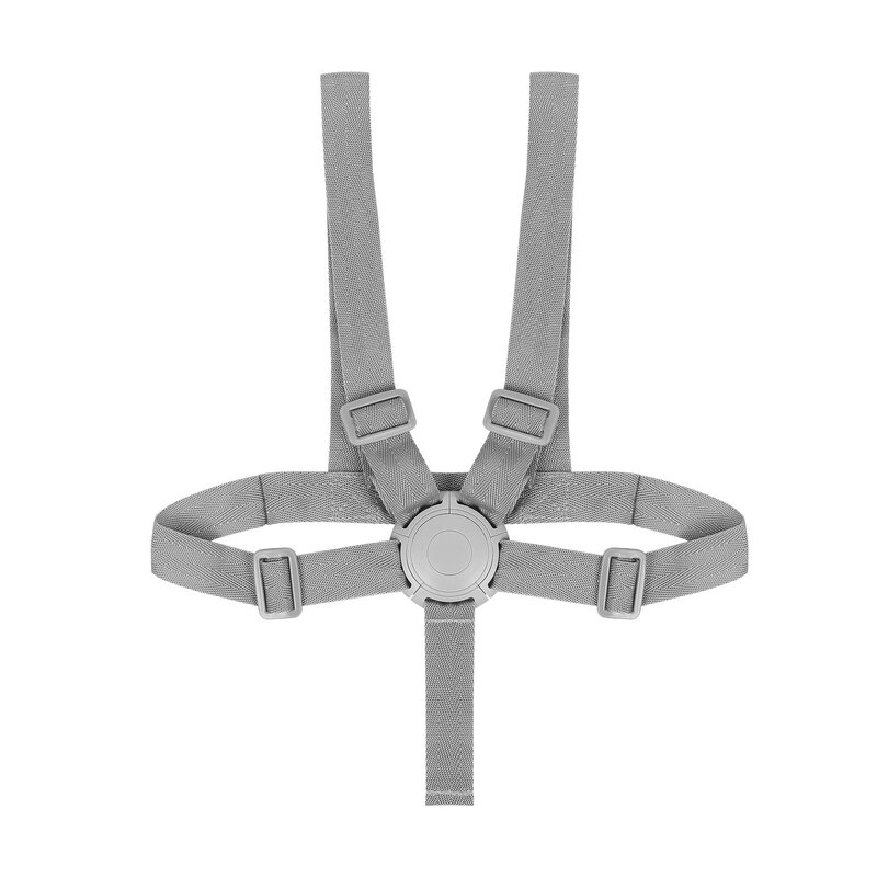 Set balansoar si scaun de masa, Lionelo, Dalia, Scaun cu 2 suporturi pentru picioare, Cu tavita, Balansoar 4 in 1 cu inaltime reglabia si bara cu jucarii, Conform cu EN14988, EN1888-1 EN1888-2, EN1466, Gri
