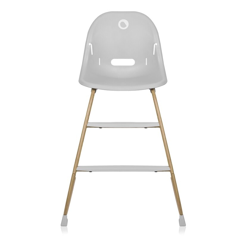 Set balansoar si scaun de masa, Lionelo, Dalia, Scaun cu 2 suporturi pentru picioare, Cu tavita, Balansoar 4 in 1 cu inaltime reglabia si bara cu jucarii, Conform cu EN14988, EN1888-1 EN1888-2, EN1466, Gri