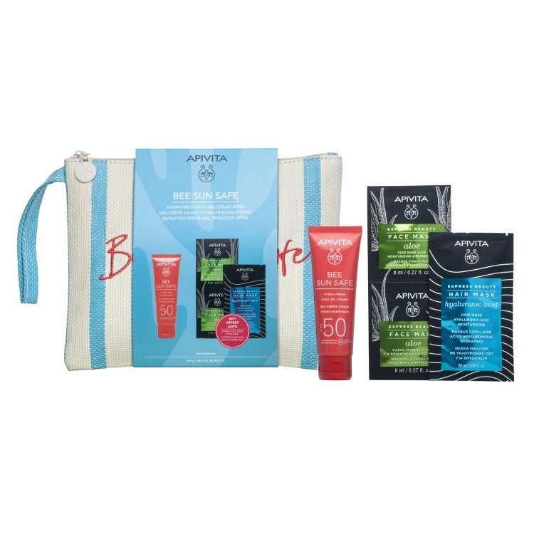 Set Bee Sun Safe Crema-gel SPF 50 & Express, Apivita