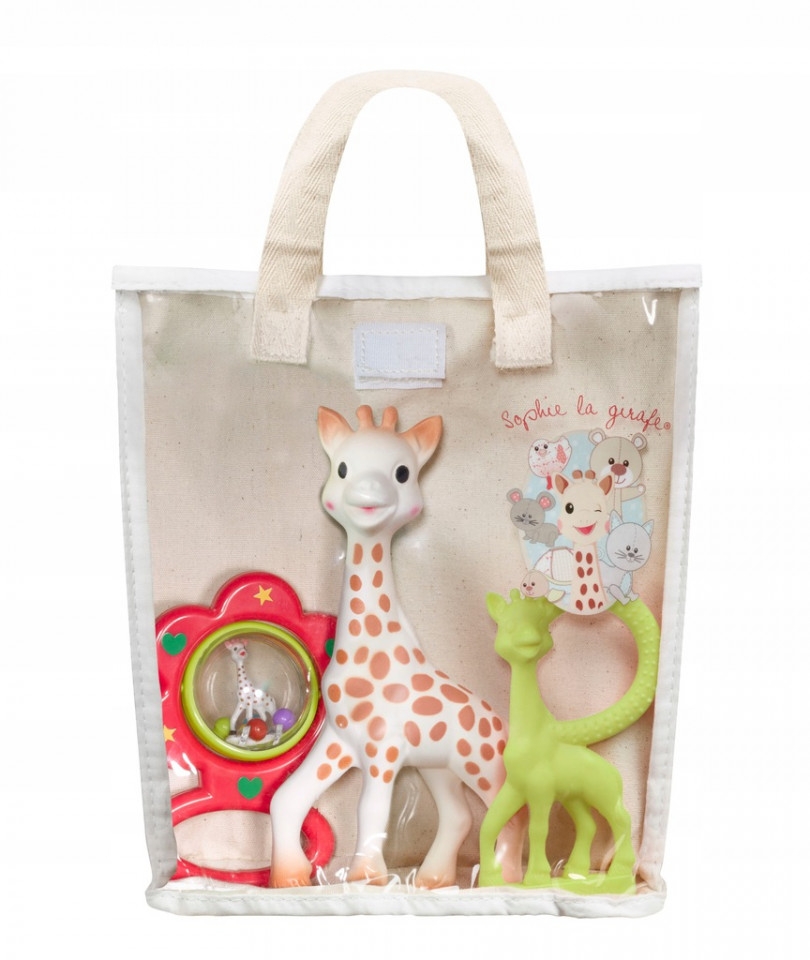 Set cadou saculet Vulli Girafa Sophie