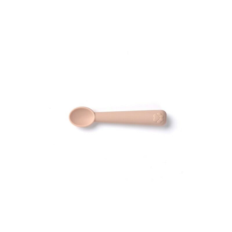 Set complet de masa, Jane, Din silicon, Cu 4 piese, Farfurie, Bol, Lingurita si pahar, BPA free, Pale