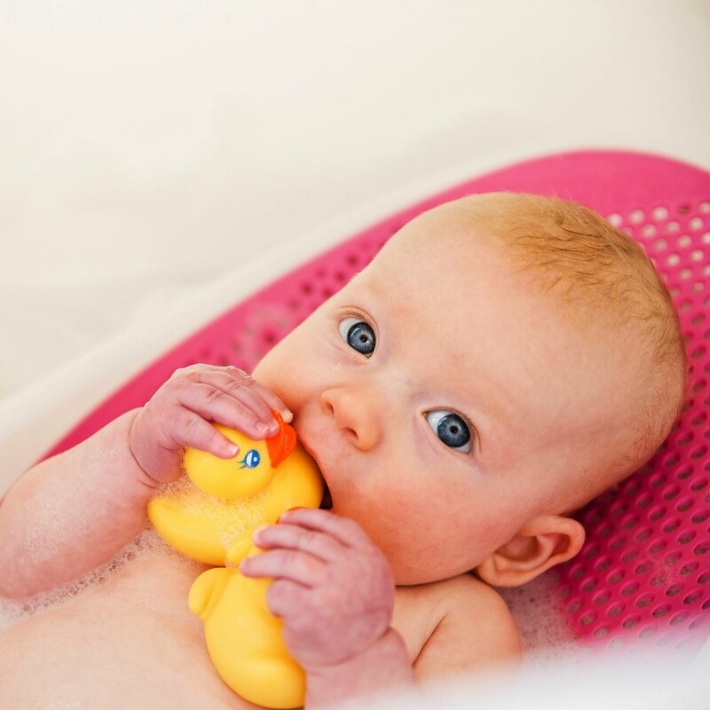 Set de joaca de baie, Ratusca cu trei bococi, Fara gauri, Playgro
