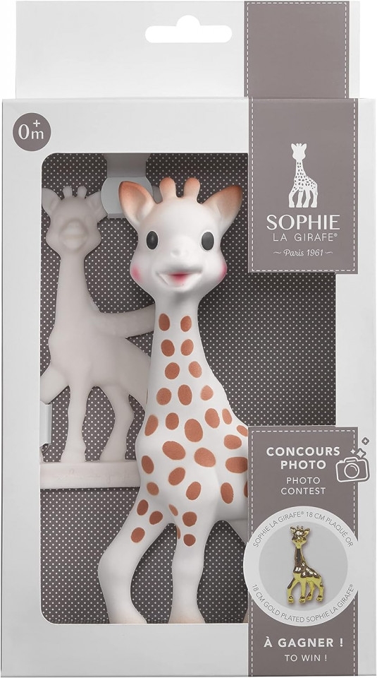 Set Girafa Sophie si inel dentitie Ed. limitata